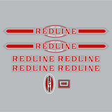 Redline - 2019 Squareback decal set - for Black frame - Old school bmx - Bmx Products AU
