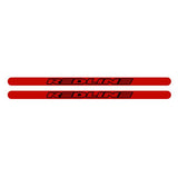 Redline - 90'S Flight crank decal set - RED - Old school bmx - Bmx Products AU