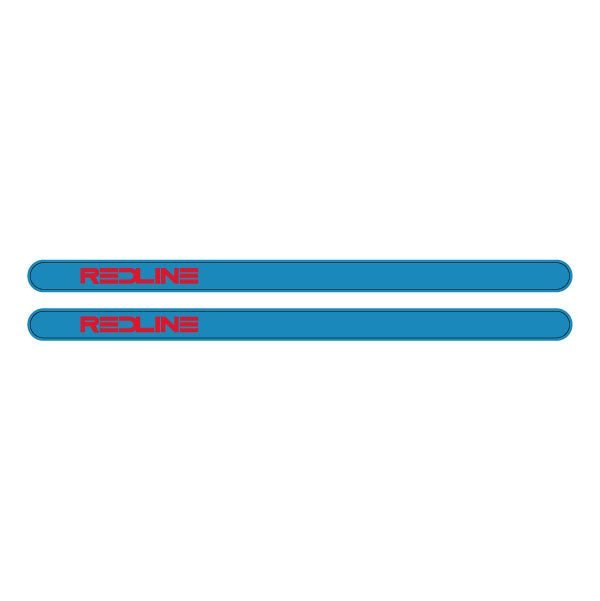 Redline Gen 3 - Blue - Flight crank decal set - Old school bmx - Bmx Products AU