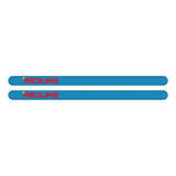 Redline Gen 3 - Blue with Yellow Triangle - Flight crank decal set - Old school bmx - Bmx Products AU