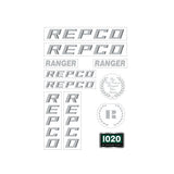 Repco - 1984 RANGER Cruiser - Silver decal set - Bmx Products AU