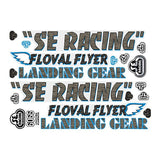 SE Racing - 2012 Floval Flyer decal set - for white frame - Bmx Products AU