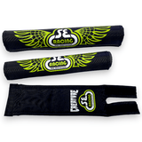 SE Racing - Creature Nylon pad set - BLACK - old school bmx - Bmx Products AU