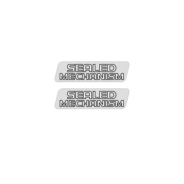 Shimano - DX Silver series hub decals - old school bmx - Bmx Products AU