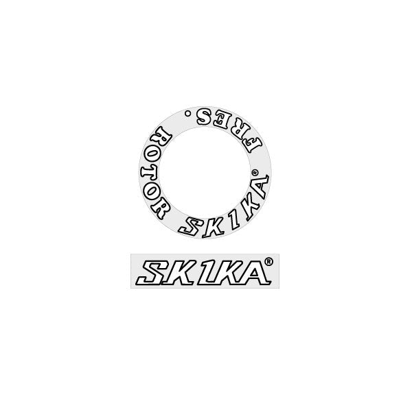 Skika - Rotor decals - old school bmx - Bmx Products AU