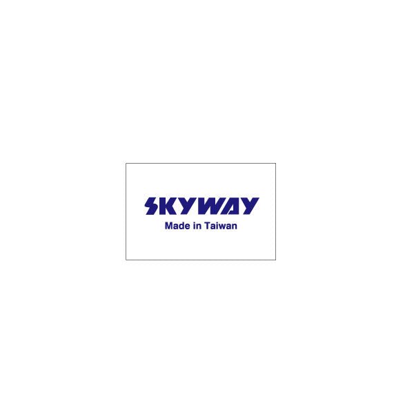 Skyway - Made in Taiwan BLUE decal - Bmx Products AU
