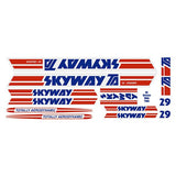 Skyway TA - Retro version version TA-29 CRUISER decal set - Bmx Products AU