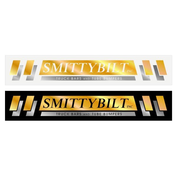 Smittybilt - 80's BOTH COLOR WAYS decals - Bmx Products AU