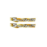 Speedwell - GOLD CHROME - Suit MX & Dragster Downtube decals - Bmx Products AU