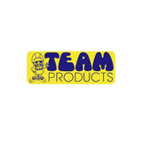 TEAM PRODUCTS - Gnarly Blue Yellow plate decal - old school bmx - Bmx Products AU