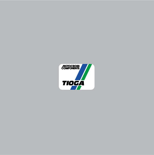 Tioga - Motocross Components decal - Old school bmx - Bmx Products AU