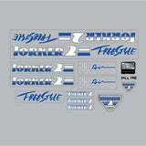 Torker - 1986 Torker 2 - 280 AIR Freestyle Blue decal set - Bmx Products AU
