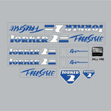 Torker - 1987 Torker 2 - 360 AIR Freestyle Blue decal set - Bmx Products AU