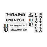 Univega - Pacesetter Pro clear decal set - old school bmx - Bmx Products AU