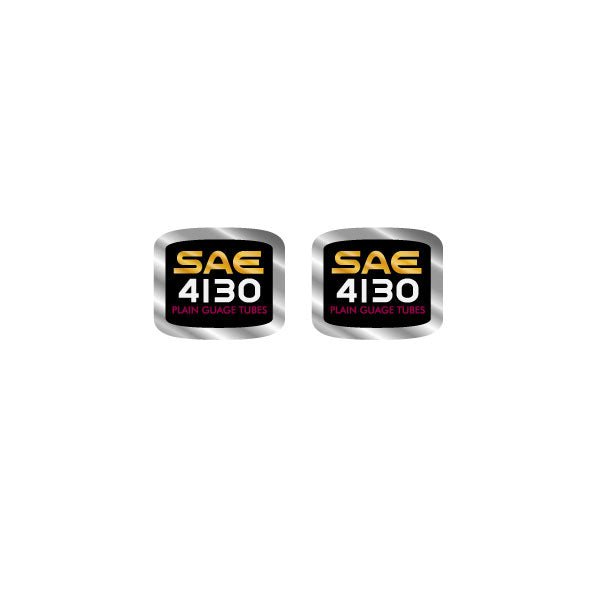 Univega - SAE 4130 fork decals on clear decal set - old school bmx - Bmx Products AU
