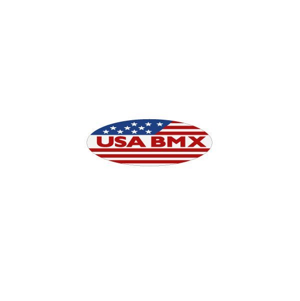 USA BMX - Bar, stem or chain ring decal - old school bmx - Bmx Products AU