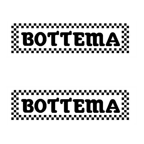 Bottema - CHECKERS fork decals - Old school bmx - Bmx Products AU