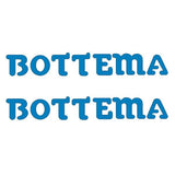 Bottema - DIE CUT fork decals - LIGHT BLUE - Old school bmx - Bmx Products AU