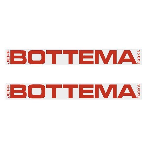 Bottema - Jeff - RED fork decals - Old school bmx - Bmx Products AU