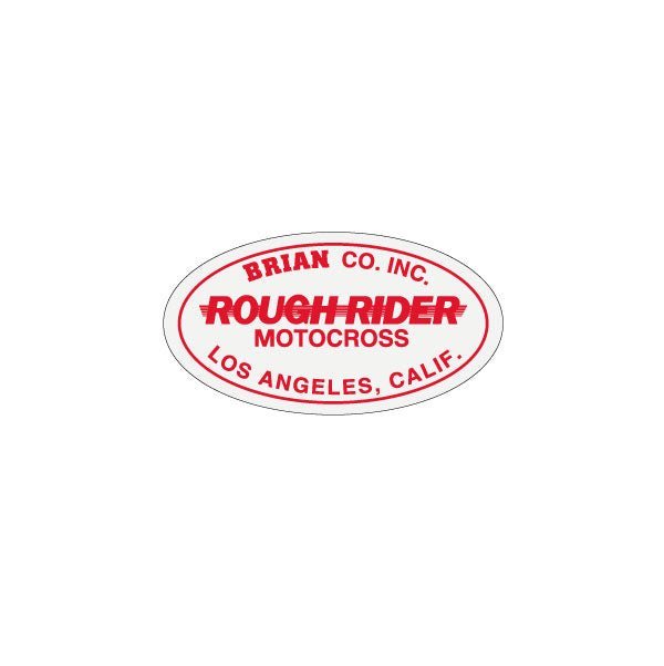 Brian MX - Bar decal - old school bmx - Bmx Products AU
