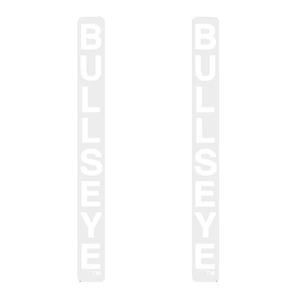 Bullseye Gen 1 WHITE crank decals - Old school bmx - Bmx Products AU