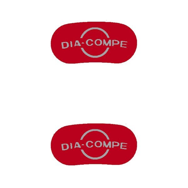 Dia Compe - MX1000 MX900 Caliper 80's version RED decals - old school bmx - Bmx Products AU
