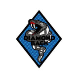 Diamond Back - 1979 - 83 PRISM Blue Head Tube Decal - Old school bmx - Bmx Products AU