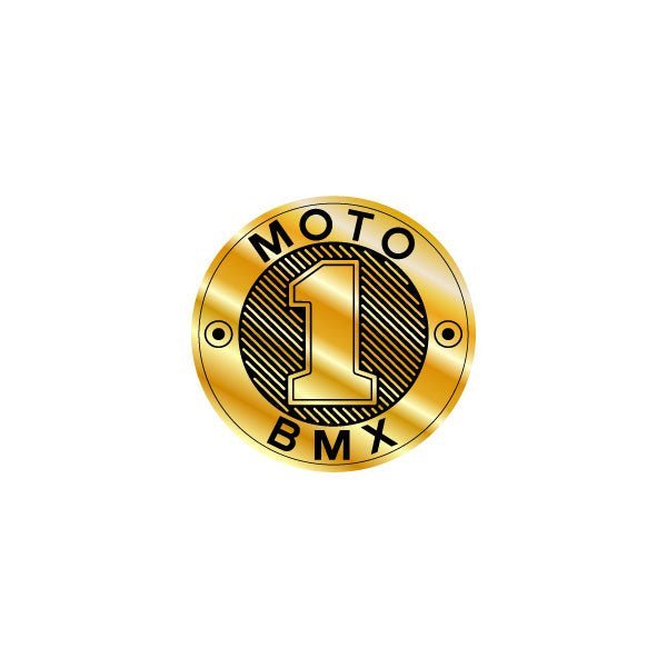 Diamond Back - Moto ONE - Gold headtube decal - Old school bmx - Bmx Products AU