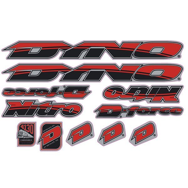 DYNO - 1998 NITRO decal set - old school bmx - Bmx Products AU