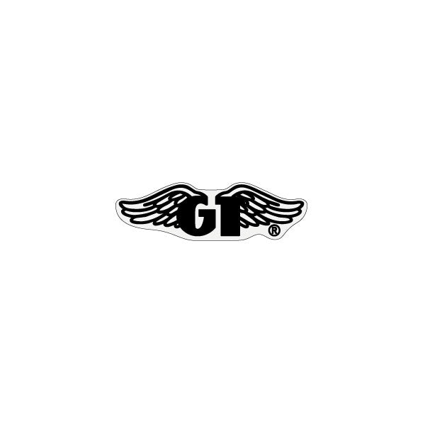 GT - 1987 BMX Wings - BLACK seat clamp decal - Old school bmx - Bmx Products AU