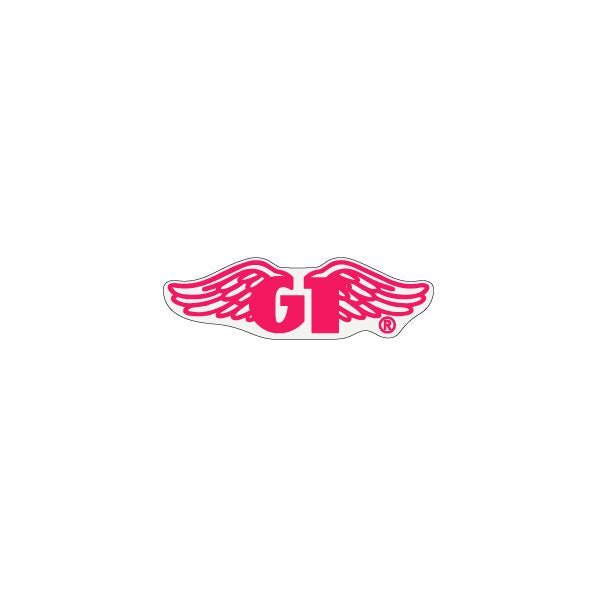GT - 1987 BMX Wings - FLURO PINK seat clamp decal - Old school bmx - Bmx Products AU