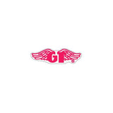 GT - 1987 BMX Wings - FLURO PINK seat clamp decal - Old school bmx - Bmx Products AU