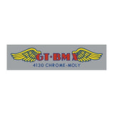 GT - 4130 chrome - bar decal - Old school bmx - Bmx Products AU