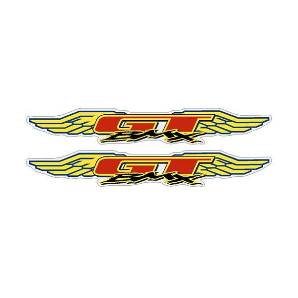 GT - 90's Bar end 100mm decals - Old school bmx - Bmx Products AU