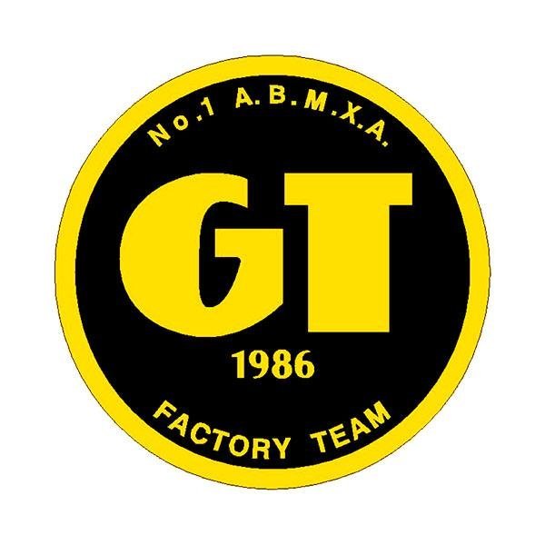 GT coin yellow 1986 ABMXA decal - Old school bmx - Bmx Products AU