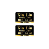 Kin Lin - HRB 50 - 60 Steady Class rim decals - old school bmx - Bmx Products AU