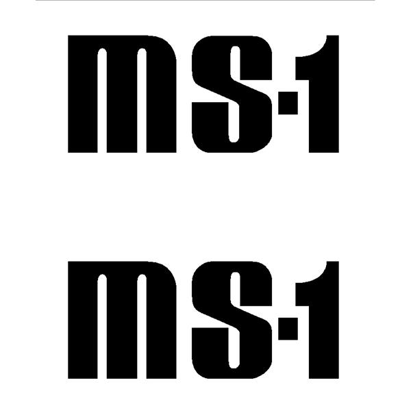Matthews MS - 1 - decals - old school bmx - Bmx Products AU