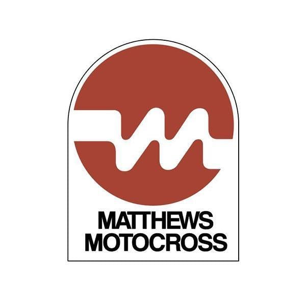 Matthews TS1 - Headtube decal - old school bmx - Bmx Products AU