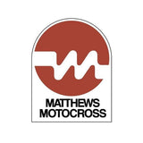 Matthews TS1 - Headtube decal - old school bmx - Bmx Products AU