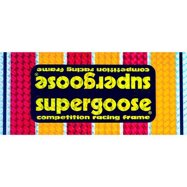 Mongoose - 1980 Early Supergoose - prism Decal set - Old school bmx - Bmx Products AU