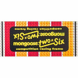 Mongoose - 1981 - 82 TwoSix PRISM Down tube decal - Old school bmx - Bmx Products AU