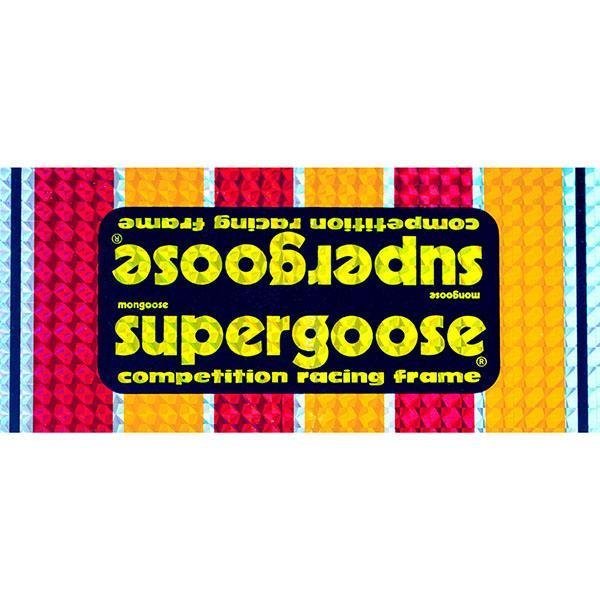 Mongoose - 1981 Supergoose - prism Decal set - Old school bmx - Bmx Products AU