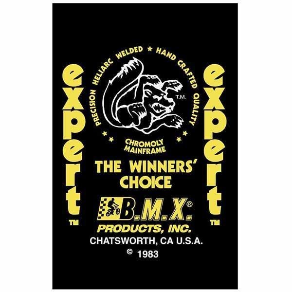 Mongoose - 1983 Expert with yellow seat tube decal - Old school bmx - Bmx Products AU