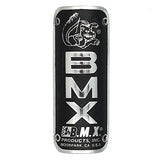 Mongoose - 1984 - 85 Head tube badge - MOORPARK INC 4 hole - Old school bmx - Bmx Products AU