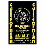 Mongoose - 1984 Californian with yellow & Taiwan seat tube decal - Old school bmx - Bmx Products AU