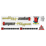 Mongoose - 1988 Mitygoose Decal set - Old school bmx - Bmx Products AU
