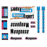 Mongoose - 1989 Expert for chrome frame Decal set - old school bmx - Bmx Products AU