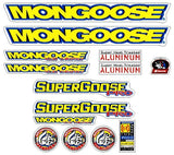 Mongoose - 1996 Supergoose Pro Decal set - old school bmx - Bmx Products AU