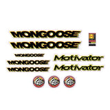Mongoose - 1997 Motivator - Decal set - old school bmx - Bmx Products AU