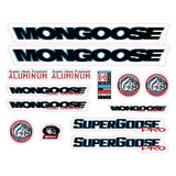 Mongoose - 1997 Supergoose Pro Decal set - old school bmx - Bmx Products AU